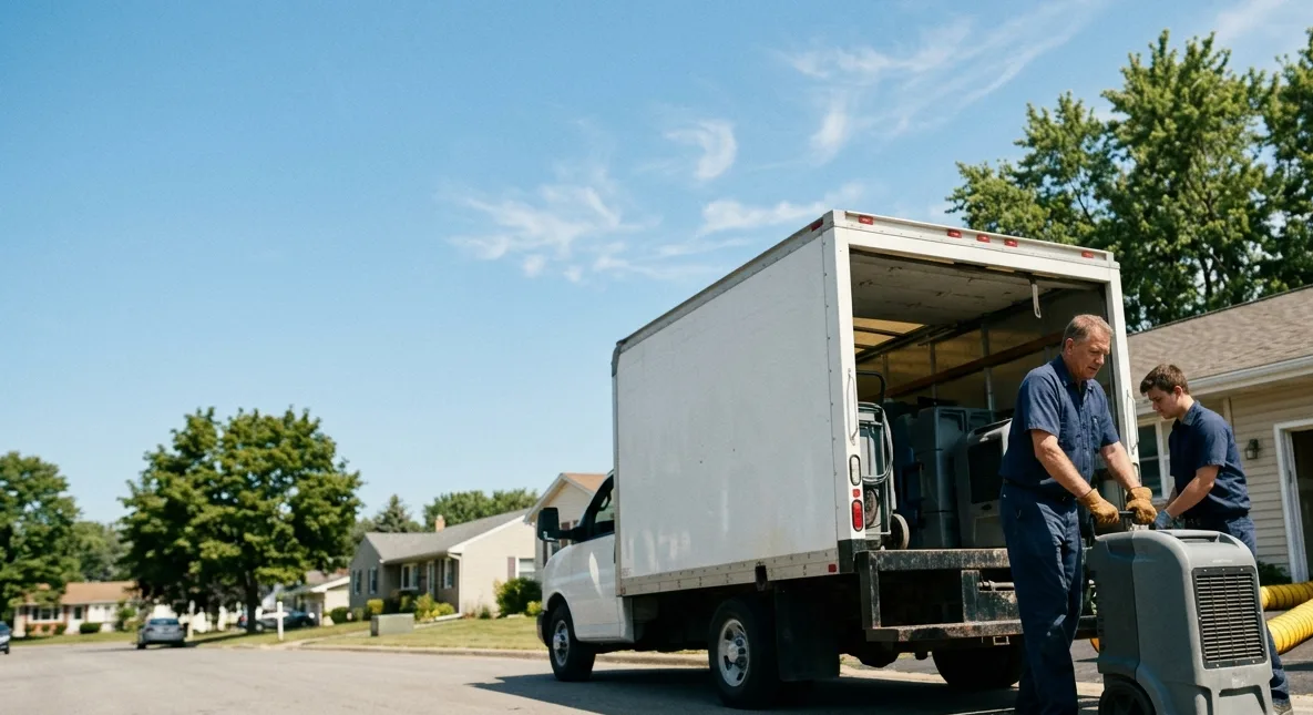Water Damage Cleanup in Morris, IL near me